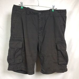 Old Navy Men’s Black Cargo Shorts, Sz 36